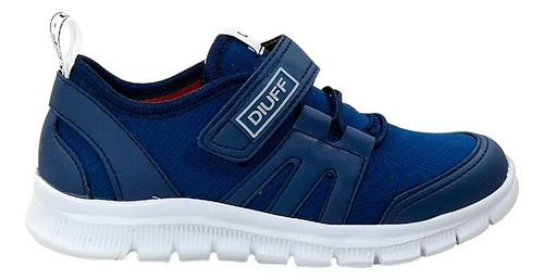 Zapatilla Diuff Bautista. Fácil De Colocar. Velcro Y Cordón.