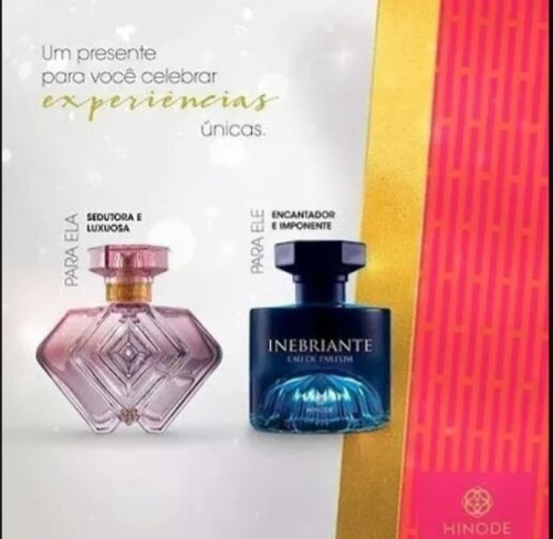 Hinode Kit 2 Perfumes, 1 Inebriante , 1 Lesér Feminino .