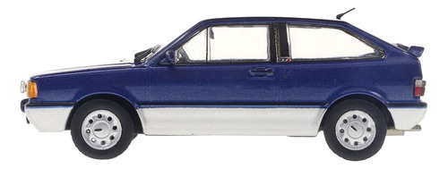 Miniatura Gol Gti 1989 Azul Mônaco 1:43 Orig Vw Collection