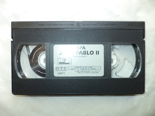 Vhs. Papa Juan Pablo Ii (Usado)