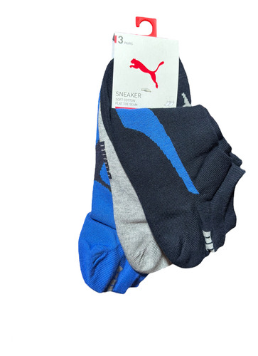 Calcetas Tines Puma Originales 3 Pares Unisex Look Trendy