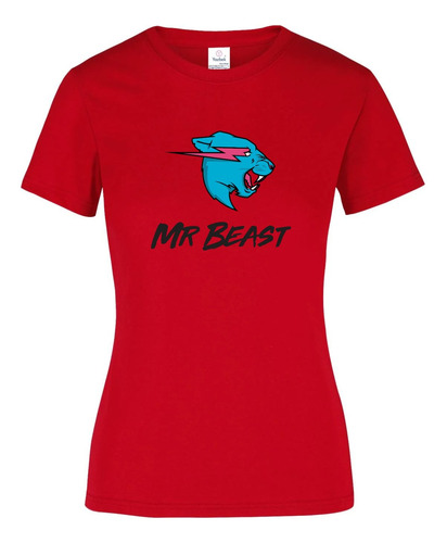 Playera Para Dama Mr Beast