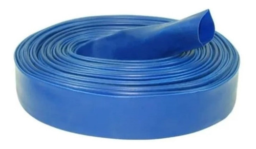 Manga Manguera Plana Desagote Agua Piscina 2' 51 Mm X 25 Mts