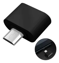 Comprar Adaptador Otg Slim Company Usb Hembra A Micro Usb V8 Para Memorias Mouse Y Teclado Color Negro