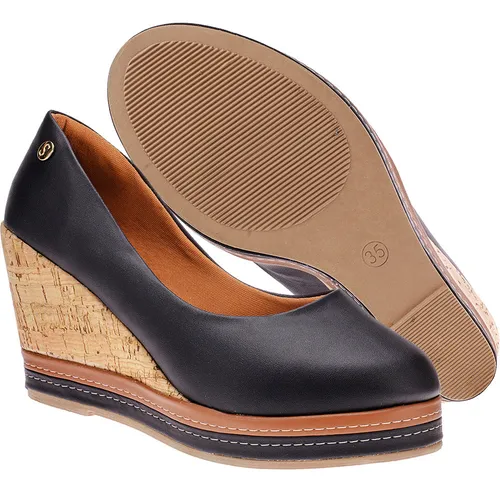 Scarpin plataforma cheap anabela