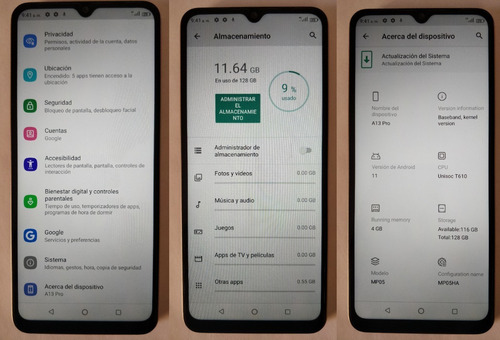 Umidigi A13 Pro Dual Sim 128gb 4gb Ram Sunglow Gold (Usado)