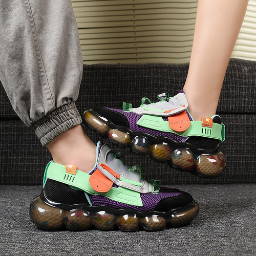 Zapatillas Deportivas De Tenis Elásticas Zapatos Casuales