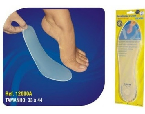 Imagem 4 de 6 de Palmilha Ortopédica De Silicone Para Esporão Facite Impacto