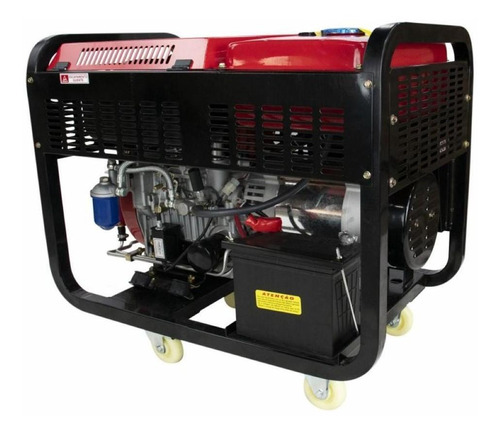 Gerador Diesel Monofásico 12 Kva 110/220v Mdg-12e Motomil