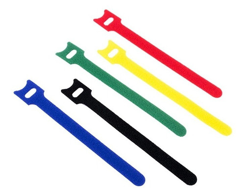 Velcro Cintas Correas Multicolor 15 Und Ms V309