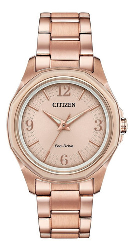 Reloj Citizen Drive Fe705351x Color de la correa Oro rosado