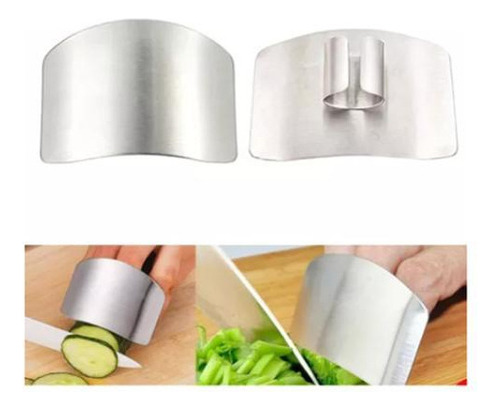 Protector de dedos Cut Chop Vegetables de acero inoxidable