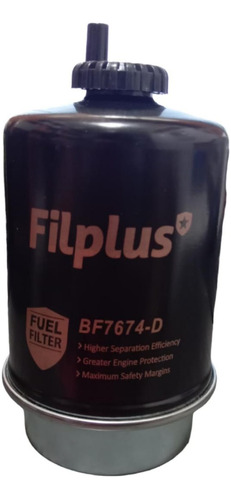 Filtro Combustible Sep C/ Purga Jhon Deere 33546 Bf7674-d