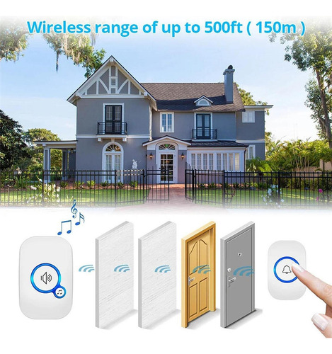 Decoración De Adornos De Timbre De Wirelesses Para De La