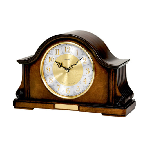 Reloj De Repisa De Chimenea Bulova Chadbourne Tambour B1975