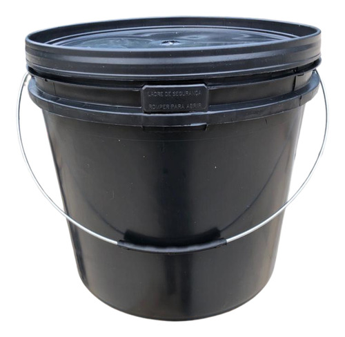 Balde 16l Ms Cor Preto