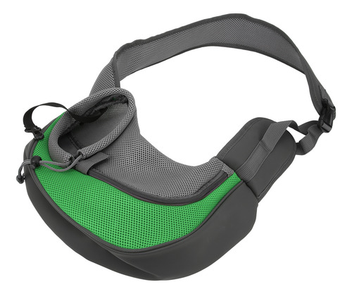 Bolsa Portátil Para Mascotas, Bandolera, De Malla Transpirab
