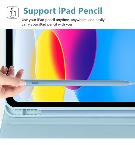 Teclado Funda Mmk Para iPad 11th Gen (a16, 2025) Azul