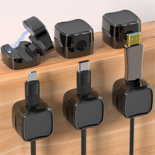 Organizador De Cables Magnético, Cable De Almacenamiento De
