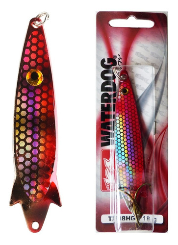 Cuchara Waterdog Tobix Hologram 18 G Pesca Trucha Tararira