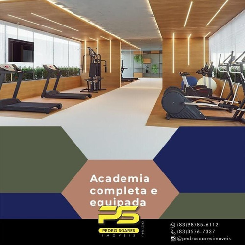 Lançamento Apartamento Com 2 A 3 Dormitórios À Venda, 62 M² Partir De R$ 408.000 - Bessa - João Pessoa/pb - Ap4353
