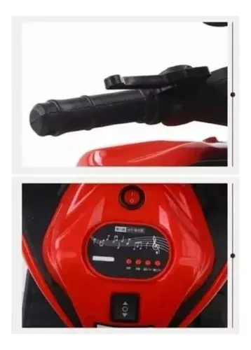 Moto Eléctrica Tres Ruedas Niño