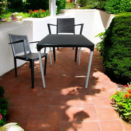 Set De 4 Sillas De Pvc Ideal Para Jardín O Interior Bek