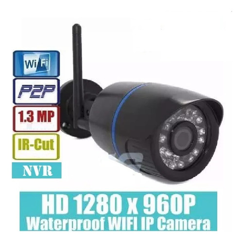 Camara Seguridad Wifi Ip Cctv Hd 1280x980 1.3mp Onvif P2p