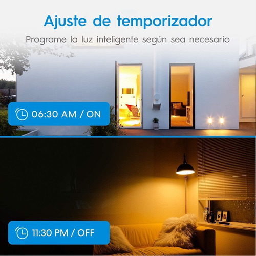 Foco Inteligente Wifi - Apple Homekit, Alexa Y Google