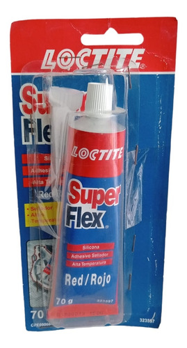 Silicona Alta Temperatura Superflex Loctite Roja 50ml 