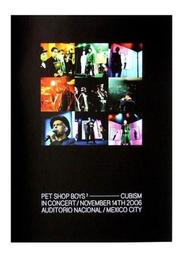 Pet Shop Boys Cubism In Concert Dvd Nuevo Sellado