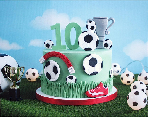 Molde Silicona Futbol Grande Reposteria Porcelana Chocolate Color Rosa