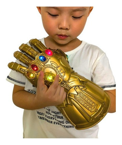 Guante Thanos Guantelete De Joyas Infinitas Muñeca De Luz Le