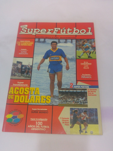 Superfutbol  66 Peñarol Gran Nota Poster Racing Club