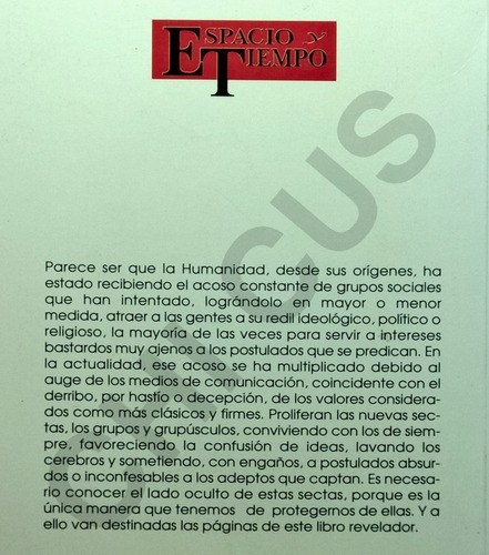 Sociedad Secreta - Libro De Esoterismo - Sectas - Masonería (Usado)