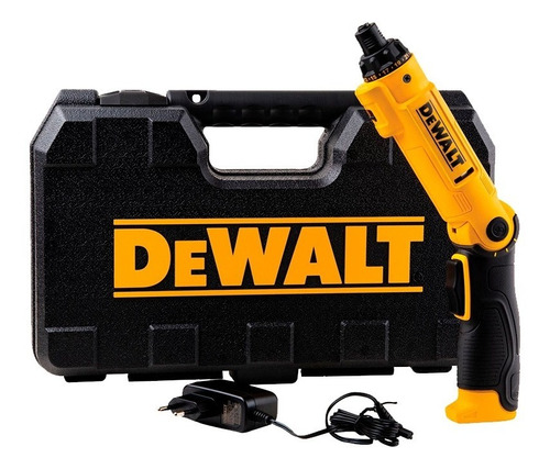 Kit Atornillador Inal. 8v + 45 Accesorios Dewalt Dcf008-b2