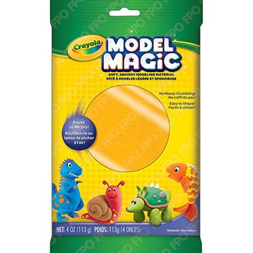 Crayola Modelo Mágico Bolsa De Arcilla, Anaranjado De Neón,