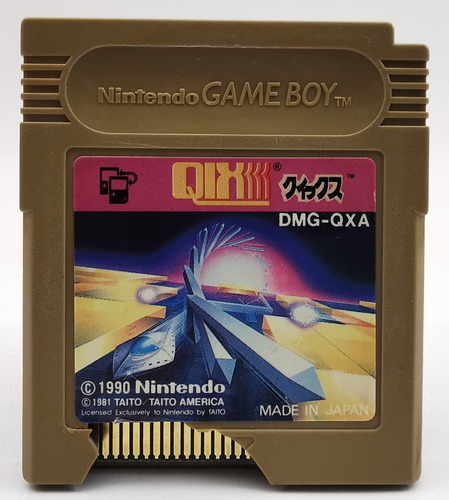 Qix Gameboy Nintendo Japones * R G Gallery