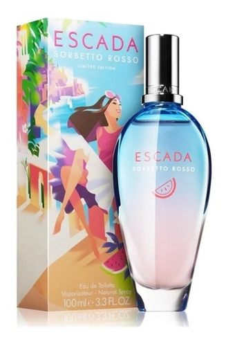 Perfume Escada Sorbetto Rosso Limited Edition 100 Edt