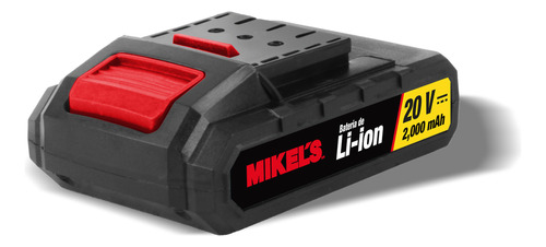 Batería Ion Litio Recargable 2.0 Ah 20v Negro Mikels