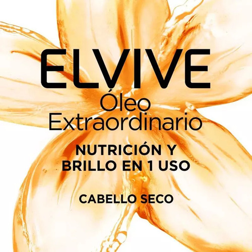 2 Shampoo Elvive Óleo Extraordinario Cabello Seco 680ml