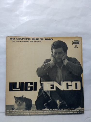 Luigi Tenco  Ho Capito Che Ti Amo - Vinilo 12  - Made Arg!