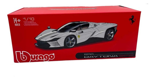 Ferrari Daytona Sp3 1:18 Burago Signature 50 Aniversario Blanco