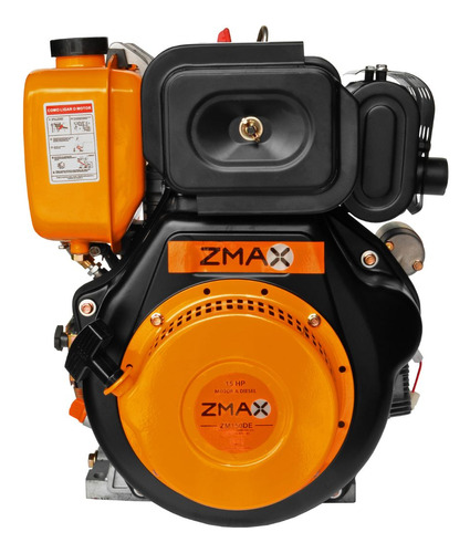Motor Diesel 15cv 4 Tempos Partida Elétrica Zm150de Zmax