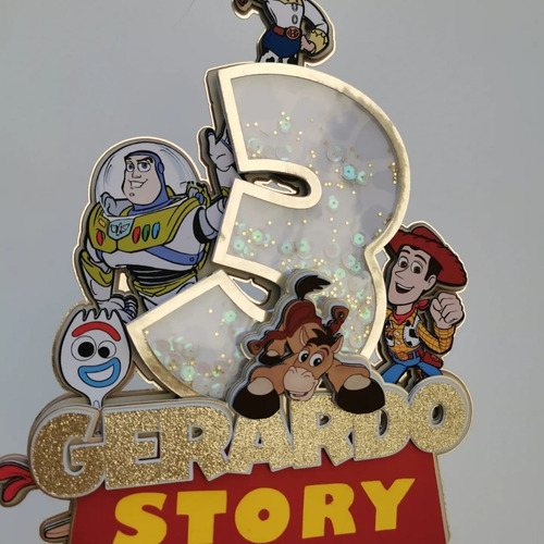Cake Topper Toy Story (decoración Para Pasteles)