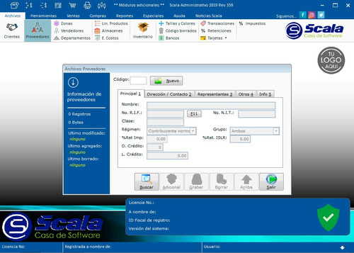 Imagen 8 de 9 de Sistema Administrativo Scala Soft Licencia Perpetua