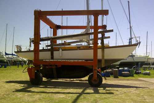 Velero Clásico Dorado B Frers- Yanmar 39 Hp- Muy Bueno!