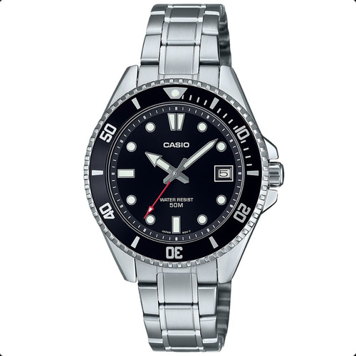 Relógio Casio Duro Mdv-10d-1a1 38,5mm Tamanho Pequeno