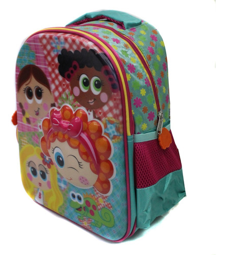 Mochila Kinder Prescolar Chamoy Distroller Amigos Color Celeste