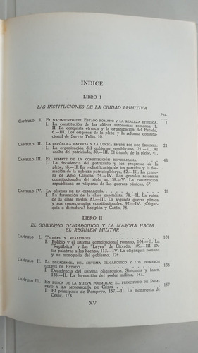 Las Instituciones Políticas Romanas - Leon Homo, 1958 (Usado)